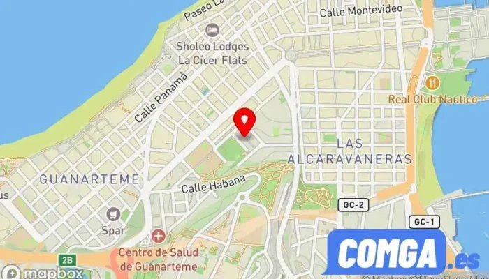 mapa de Cerrajero Carlos, 