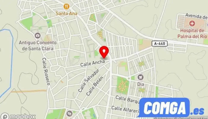 mapa de Cerrajero Eloy  en Palma del Río