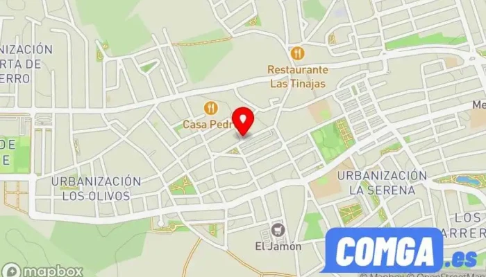 mapa de Cerrajero Ferretería Espartinas Cerrajero, Ferretería, Proveedor de productos promocionales en Espartinas