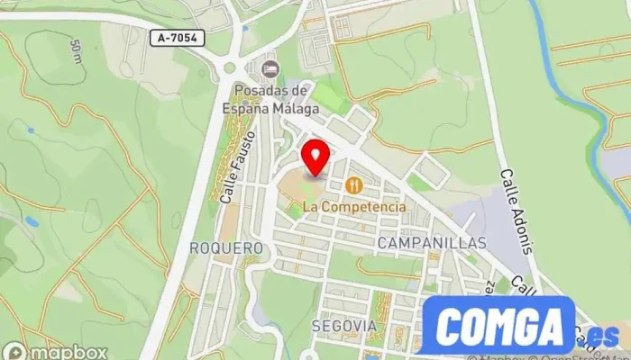 mapa de CERRAJERO MALAGA GARRIDO(ECONOMICO) Cerrajero en Málaga