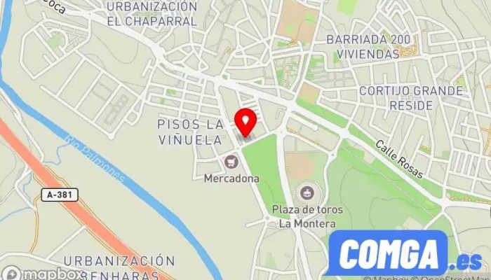 mapa de Cerrajero Sergio Cerrajero en Los Barrios