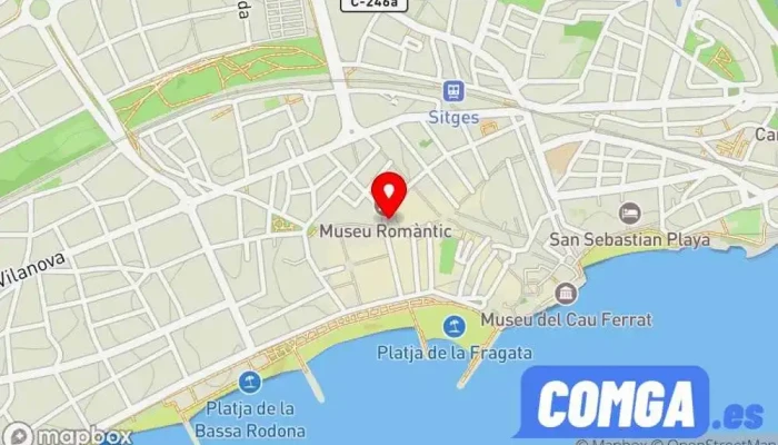 mapa de Cerrajero Sitges Tu Cerrajería Servei de serralleria d’urgències, Botiga de panys, Cerrajero en Sitges