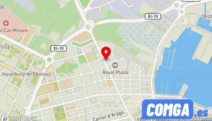 mapa de Cerrajero Urgente en Ibiza : Cerrajería Checa 24 Horas Ibiza Cerrajero en Ibiza