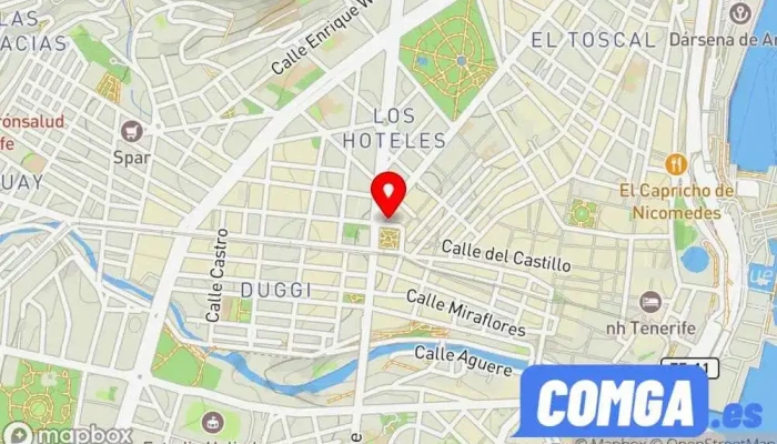 mapa de Cerrajero Urgente en Tenerife 24 horas - Abrir y Listo 24h Cerrajero en Tenerife