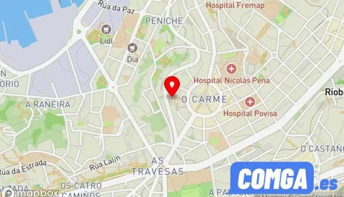 mapa de Cerrajero Vigo | Cerrajería Varela | Baratos Cerrajero, Instalación de persianas, Servicio de duplicación de llaves, Lock Store, Locks supplier, Tienda de cajas fuertes en Vigo