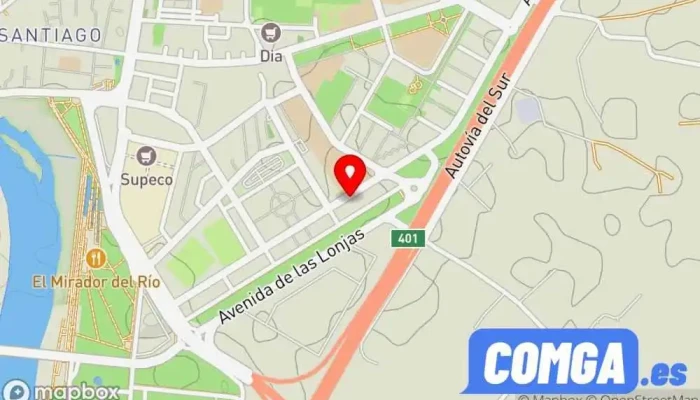 mapa de Cerrajero y Ferretería El Rastrillo Ferretería, Cerrajero en Córdoba