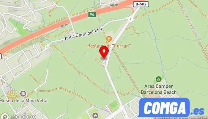 mapa de Cerrajeros Ahora Cerrajero en Cabrera de Mar