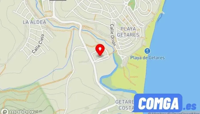 mapa de Cerrajeros Algeciras Getares 24Hrs. Cerrajero en Algeciras