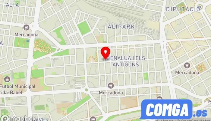 mapa de Cerrajeros Alicante AC Cerrajero en Alicante