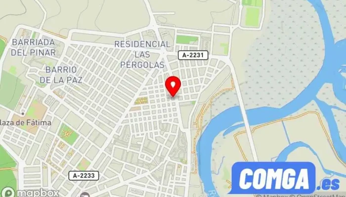 mapa de Cerrajeros BRT Cerrajero en Barbate