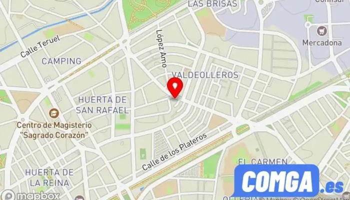 mapa de Cerrajeros Córdoba Joaquín de la Vega 24 H Cerrajero en Córdoba