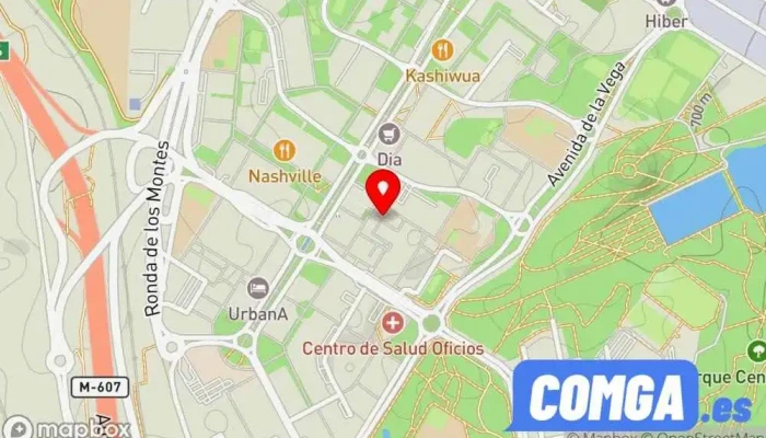mapa de Cerrajeros Express - Tres Cantos Cerrajero en Tres Cantos