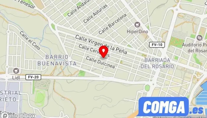 mapa de CERRAJEROS FUERTEVENTURA Cerrajero en Puerto del Rosario