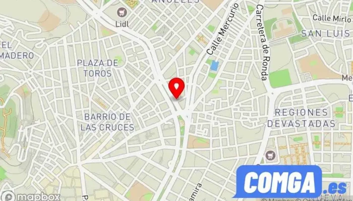 mapa de Cerrajeros La Rambla 24h Cerrajero en Almería