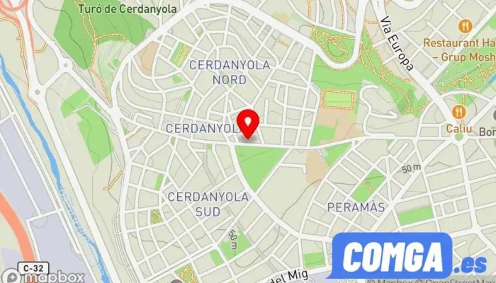 mapa de Cerrajeros Mataro Plus Cerrajero, Instalación de persianas, Tienda de cajas fuertes en Mataró
