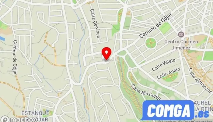 mapa de Cerrajeros Muñoz 24 horas - Granada Cerrajero en Gójar