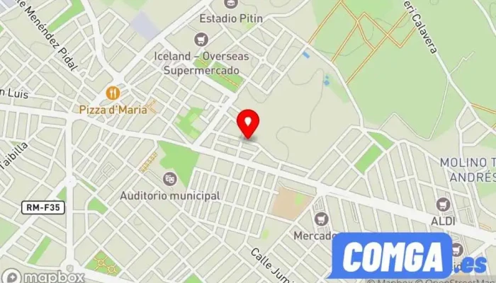 mapa de Cerrajeros Ochoa Cerrajero en San Javier