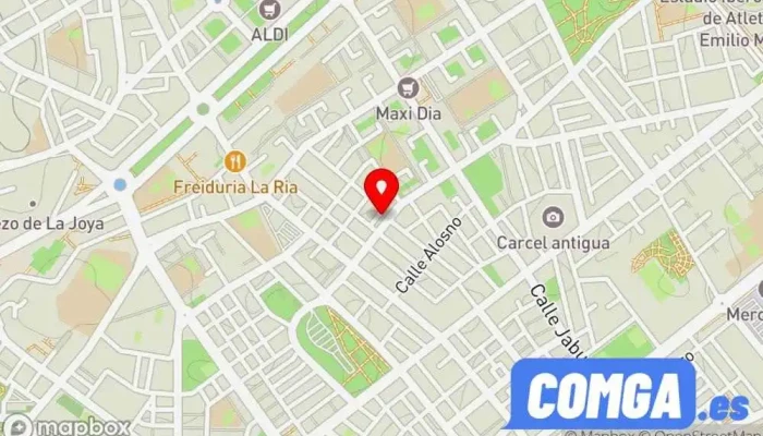 mapa de Cerrajeros Red Cerrajero en Huelva