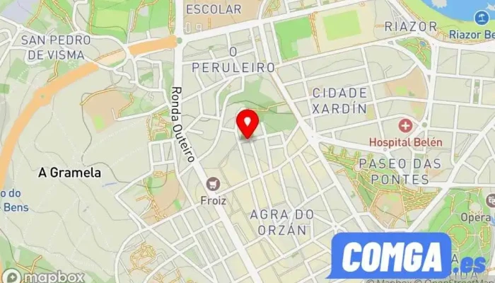 mapa de Cerrajeros Urgentes A Coruña Cerrajero en A Coruña
