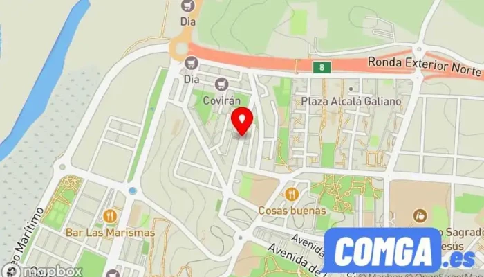 mapa de Cerrajeros Velasco Huelva Cerrajero en Huelva