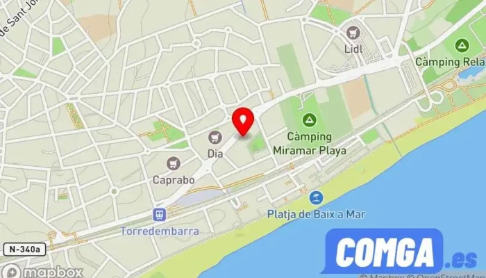 mapa de Cerrajeros y carpinteros Tarragona Eysa asistencia técnica sl Instalación de persianas, Carpintería, Tienda de muebles de cocina, Cerrajero, Servicio de instalación de suelos de madera, Carpintero en Torredembarra