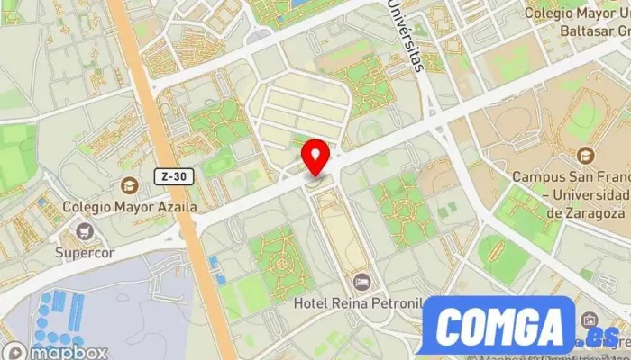 mapa de Cerrajeros Zaragoza Económicos Cerrajero en Zaragoza