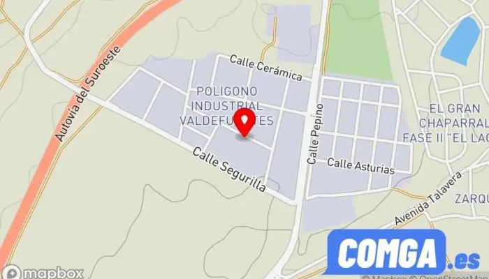 mapa de Cerrajerìa Lucoba Cerrajero en Pepino
