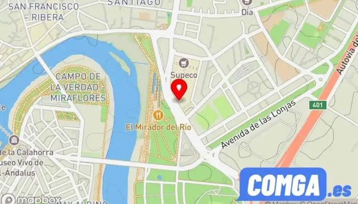mapa de Cerrajería, Al Segundo Cerrajero en Córdoba