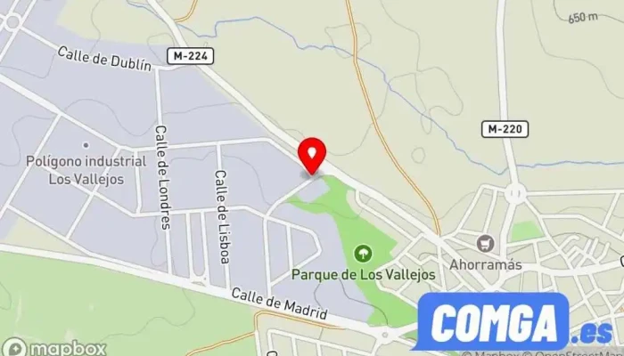 mapa de Cerrajería Alfonso Valcázar Cerrajero en Torres de la Alameda