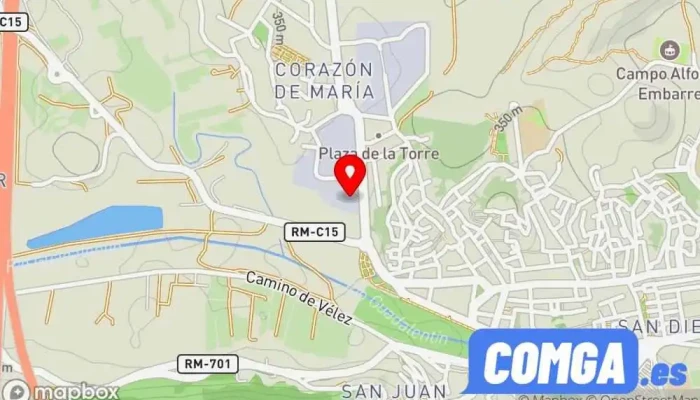 mapa de Cerrajería Alonso - Artesanía y proyectos a medida - NO ABRIMOS PUERTAS Cerrajero, Herrero, Escultura en Lorca