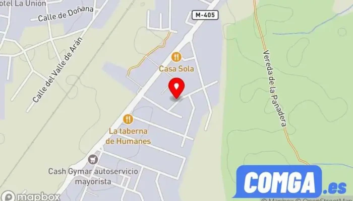 mapa de CerrajerÍa Alyal Carpintería metálica y de aluminio, Cerrajero en Humanes de Madrid