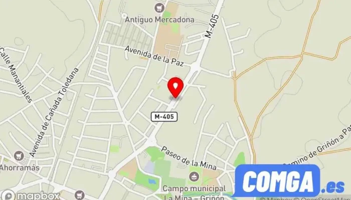 mapa de Cerrajería AMG Cerrajero en Humanes de Madrid