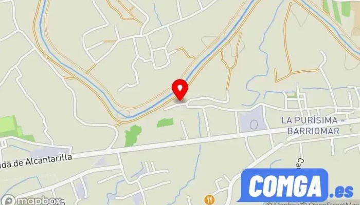mapa de Cerrajería Antonio López Soldador, Cerrajero, Carpintería metálica y de aluminio en Rincón de Seca