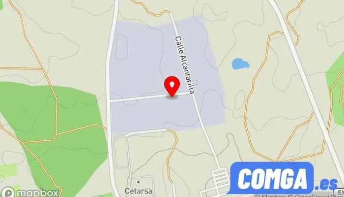mapa de CERRAJERÍA AVIFER C.B Cerrajero en Cáceres