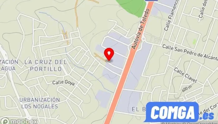 mapa de Cerrajería Baby Rose Cerrajero en Olías del Rey
