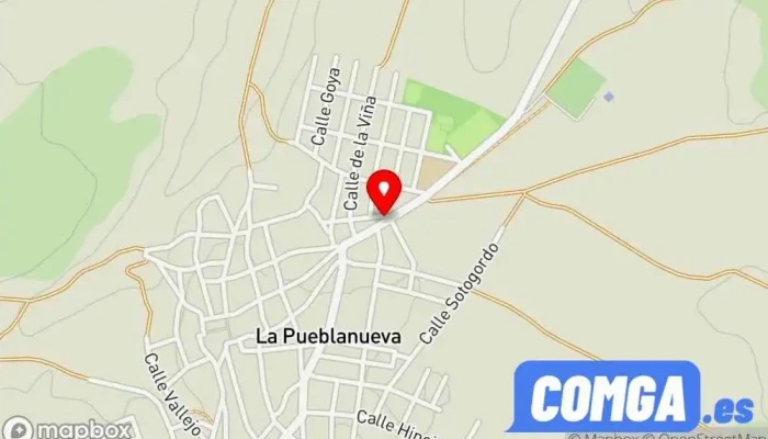 mapa de Cerrajería Bernal Cerrajero en La Pueblanueva