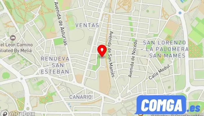 mapa de Cerrajería Capaz Cerrajero en León