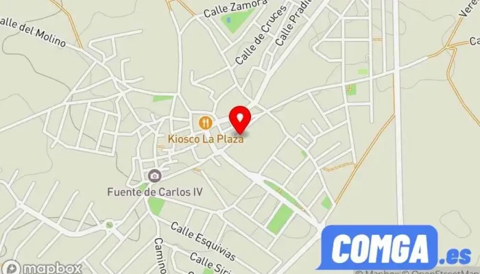 mapa de Cerrajería Cejisa Cerrajero en Carranque