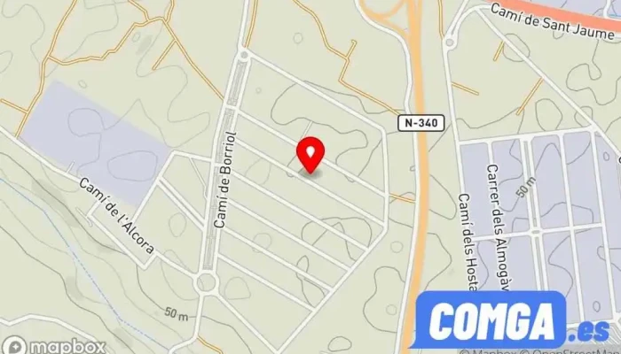 mapa de CERRAJERÍA CHIMENEAS METÁLICAS Cerrajero en Almassora