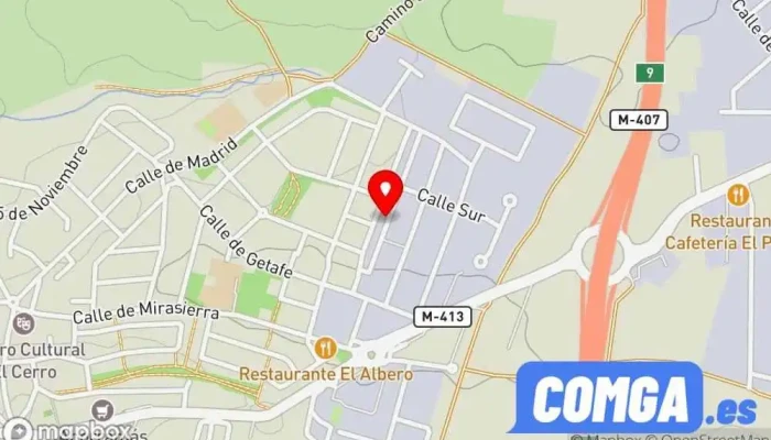 mapa de Cerrajería DG Cerrajero en Moraleja de Enmedio