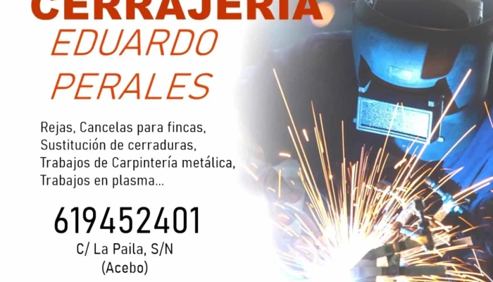 Cerrajería Eduardo Perales -  Instagram - Acebo