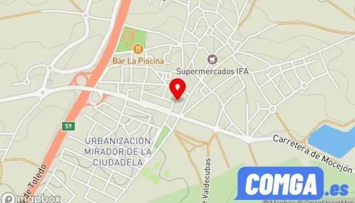 mapa de Cerrajería 