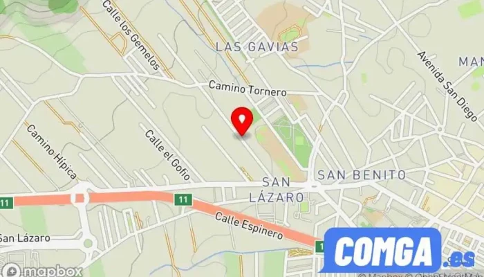 mapa de Cerrajería En General Cerramar Cerrajero en La Laguna