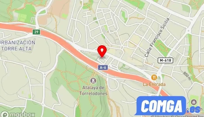 mapa de Cerrajería Epifanio Velasco Cerrajero en Torrelodones