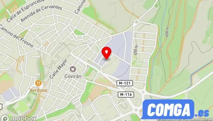 mapa de Cerrajería Garcimeco Cerrajero en Meco