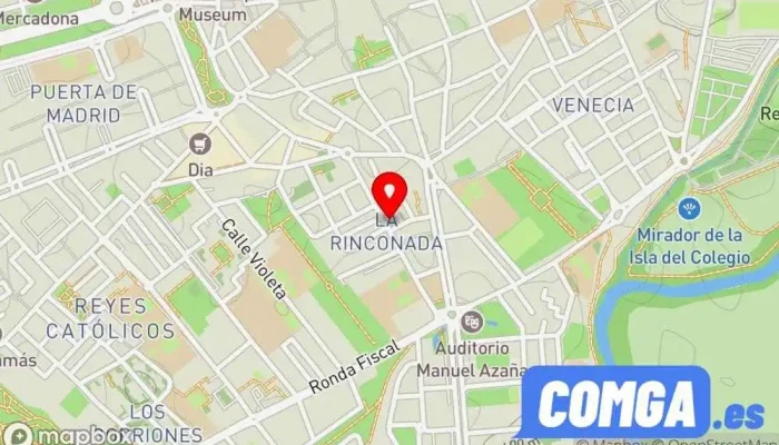 mapa de Cerrajería García Fernández Cerrajero, Tienda de persianas en Alcalá de Henares