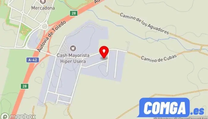 mapa de Cerrajería Geyma Cerrajero en Torrejón de la Calzada