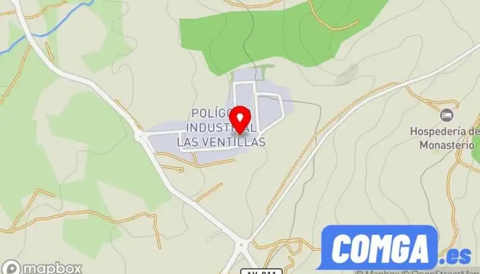 mapa de Cerrajería Gongar S.L. Cerrajero en Sotillo de la Adrada
