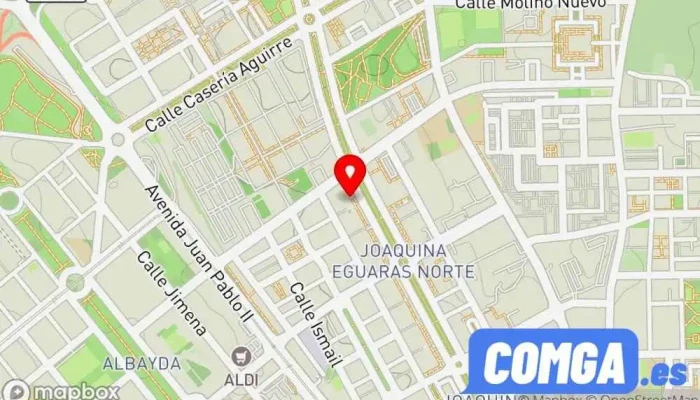 mapa de Cerrajería Granada Instalación de persianas, Cerrajero en Granada