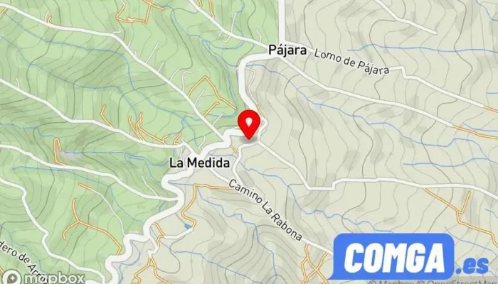mapa de Cerrajería Guaza C B Cerrajero en Lomo de Mena